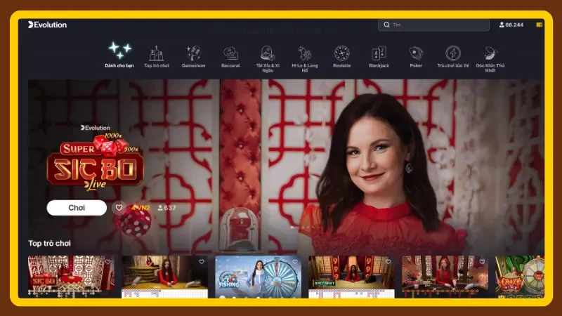 Các nhà cung cấp quốc tế đảm nhiệm vận hành nhiều bàn live dealer